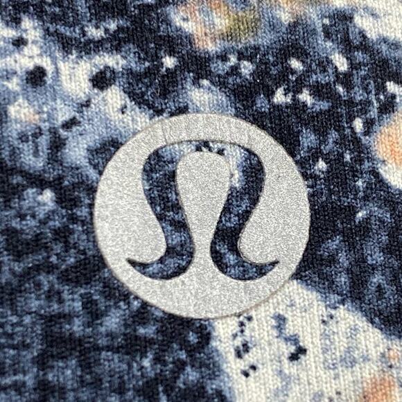 LULULEMON Speed Up Tight 28" Sz 4 Spring Bloom Multi - Picture 5 of 6